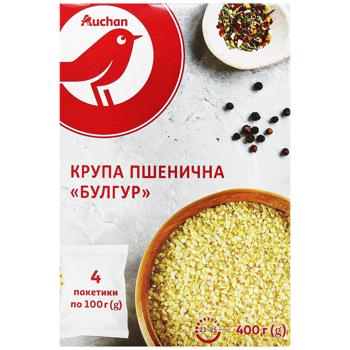 Крупа пшенична Auchan булгур 4шт*100г - купити, ціни на - фото 2