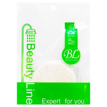 Мочалка банная Beauty Line в форме перчатки 412239