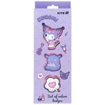 Набір бейджів Kite Kuromi на липучці 3шт