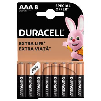 Duracell AAA Alkaline Batteries 8pcs - buy, prices for Auchan - photo 2