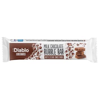 Diablo Sugar-Free Milk Chocolate Bar 30g - buy, prices for COSMOS - photo 1