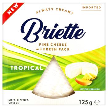 Сыр Briette Tropical 60% 125г - купить, цены на КОСМОС - фото 3