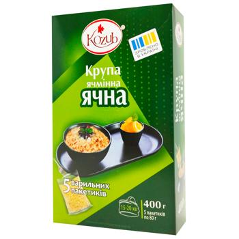 Kozub Barley Groats 5*80g - buy, prices for Vostorg - photo 1