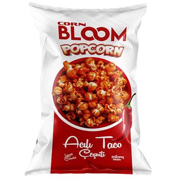 Corn Bloom Spicy Taco-Flavored Popcorn 65g - buy, prices for COSMOS - photo 1