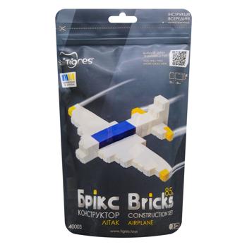 Конструктор Tigres Брікс літак 85 елементів - купити, ціни на ULTRAMARKET - фото 1