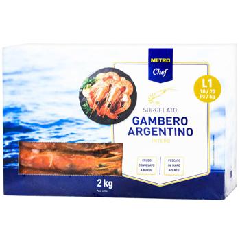 Креветки Metro Chef аргентинские целые L1 замороженные 2кг