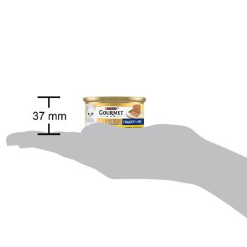 Корм влажный Gourmet Gold с курицей для кошек 85г - купить, цены на КОСМОС - фото 6