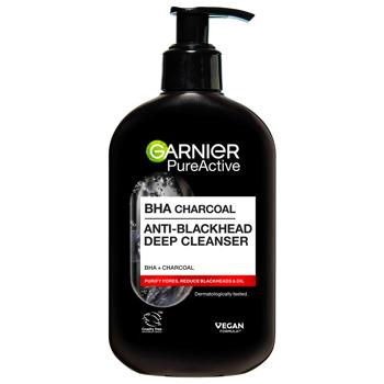 Garnier Pure Active Charcoal Anti-Blackhead Cleansing Gel 200ml - buy, prices for COSMOS - photo 1