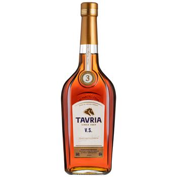 Tavria V.S. 3 Years Ukrainian Cognac 40% 0.5l