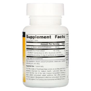 Source Naturals Mangosteen 187.5mg 60 tablets - buy, prices for Biotus - photo 2