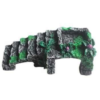 Декорація для тераріума MasterZoo Укриття зі східцями 14x6x5см - штучний камінь - купити, ціни на MasterZoo - фото 1