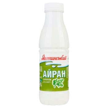 Напиток кисломолочный Яготинский Айран с укропом 1,8% 450г