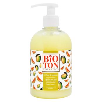 Bioton Melon and Mango Liquid Cream Soap with Moisturizing Milk 500ml