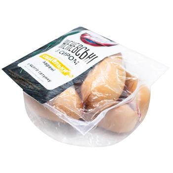 Сардельки Алан Женевські з сиром вищий сорт - купити, ціни на КОСМОС - фото 2