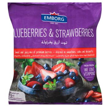 Emborg Blueberry Strawberry Berry Mix 400g - buy, prices for - photo 1