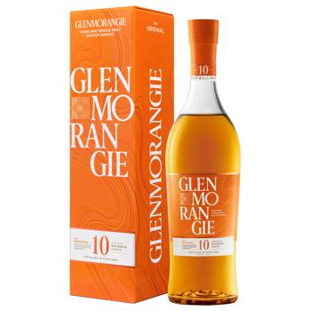 Виски Glenmorangie Original 10лет 40% 0.7л - купить, цены на Auchan - фото 1