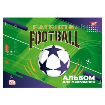 Тетрадь для рисования Yes Football с перфорацией А4 28 листов - купить, цены на - фото 4