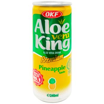 Напій OKF Aloe Vera King Ананаc 240мл - купити, ціни на Восторг - фото 1
