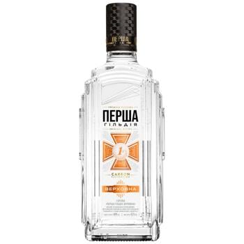 Persha Gildiya Verkhovna Premium Vodka 40% 0.7l - buy, prices for ULTRAMARKET - photo 1