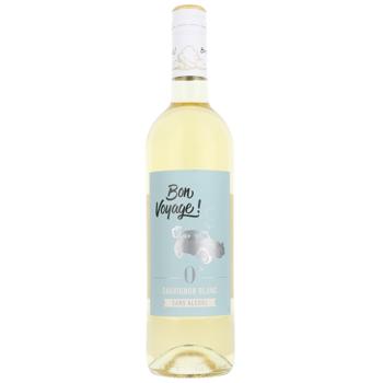 Bon Voyage! Sauvignon Blanc Non-alcoholic Semi-Dry White Wine 0,75l - buy, prices for METRO - photo 1