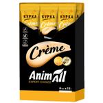 AnimAll Creme Chicken Cat Treats 6x15g