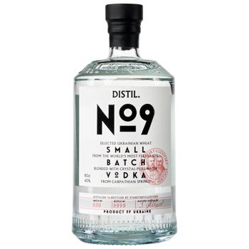 Водка Distil №9 40% 0,5л - купить, цены на За Раз - фото 1