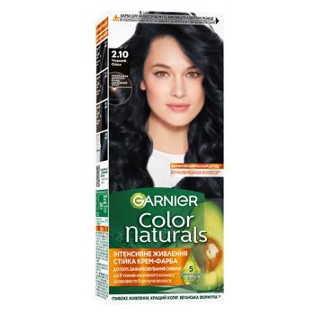 Garnier Color Naturals Creme 2.10 Black Opal Hair Dye - buy, prices for COSMOS - photo 1