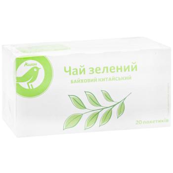 Чай зеленый Auchan 1,5г*20шт - купить, цены на Auchan - фото 3