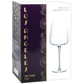 НР КЕЛИХІВ Д/ЧЕРВОНОГО 2Х650МЛ LA - купити, ціни на Auchan - фото 2