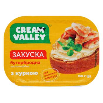 Закуска бутербродна Cream Valley пастоподібна з куркою 160г - купити, ціни на Auchan - фото 3