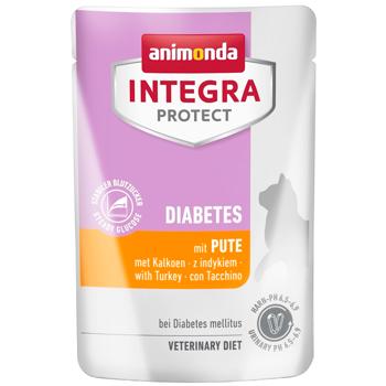 Integra Protect Diabetes Wet Food with Turkey for Cats with Diabetes 85g - buy, prices for MasterZoo - photo 1