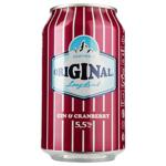 Hartwall Origina Gin & Cranberry Long Drink 5.5% 0.33l