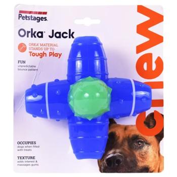Іграшка для собак Petstages Orka Jack Pet Spclty 21.6 см x 19.1см x 11.4 см - купить, цены на MasterZoo - фото 1
