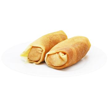 Блинчики с мясом