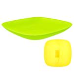 Aleana Square Plastic Plate 19x19cm