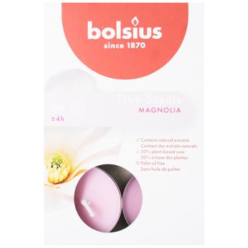 Bolsius True Scents Magnolia Candle 6pcs