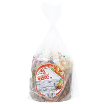 Кекс Наш Хліб Пасхальний з родзинками 300г - купити, ціни на КОСМОС - фото 1