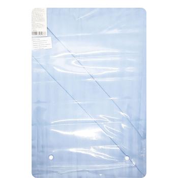 Powder Blue Striped Satin Bedding Set 14-4214 - buy, prices for COSMOS - photo 1