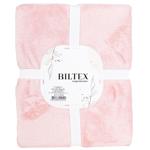 Плед Biltex Silver Pink 160х200см
