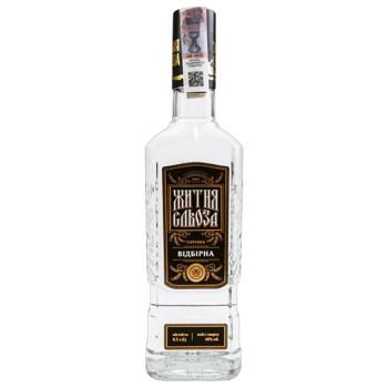 Zhytnia Sloza Select Vodka 40% 0.5l - buy, prices for Chudo Market - photo 1