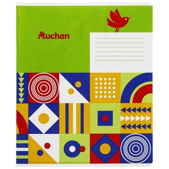 Exercise book Auchan Auchan checkered 48pages Ukraine - buy, prices for Auchan - photo 3