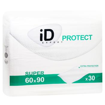 Пеленки гигиенические iD Protect Super 60x90см 30шт - купить, цены на ULTRAMARKET - фото 2