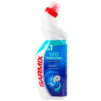 Засіб чистячий Sarmix Свіжість для сантехніки 750мл