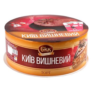 Торт БКК Київ вишневий 450г - купити, ціни на КОСМОС - фото 1