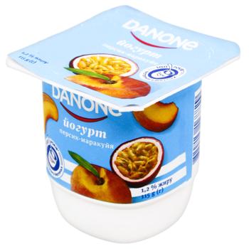 Danone Peach-Passion Fruit Yogurt 1.2% 115g - buy, prices for Ideal - photo 3