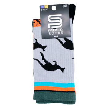 Носки Premier Socks Премиум Exclusive Kangoo мужские классические р.25-27 - купить, цены на ЕКО Маркет - фото 1