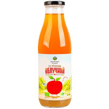 Сок Дунайский Аграрий Органик яблочный нефильтрованный 750г - купить, цены на Grono - фото 1