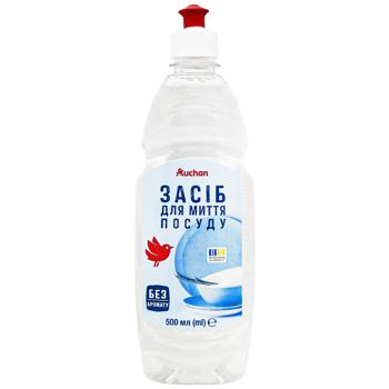 Auchan Unscented Dishwashing Liquid 500ml - buy, prices for Auchan - photo 1