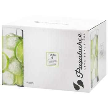 Tango Tall Glasses Pasabahce Set 6pcs 275ml - buy, prices for - photo 3
