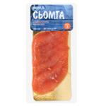 Семга Novus ломтики слабосоленая 100г